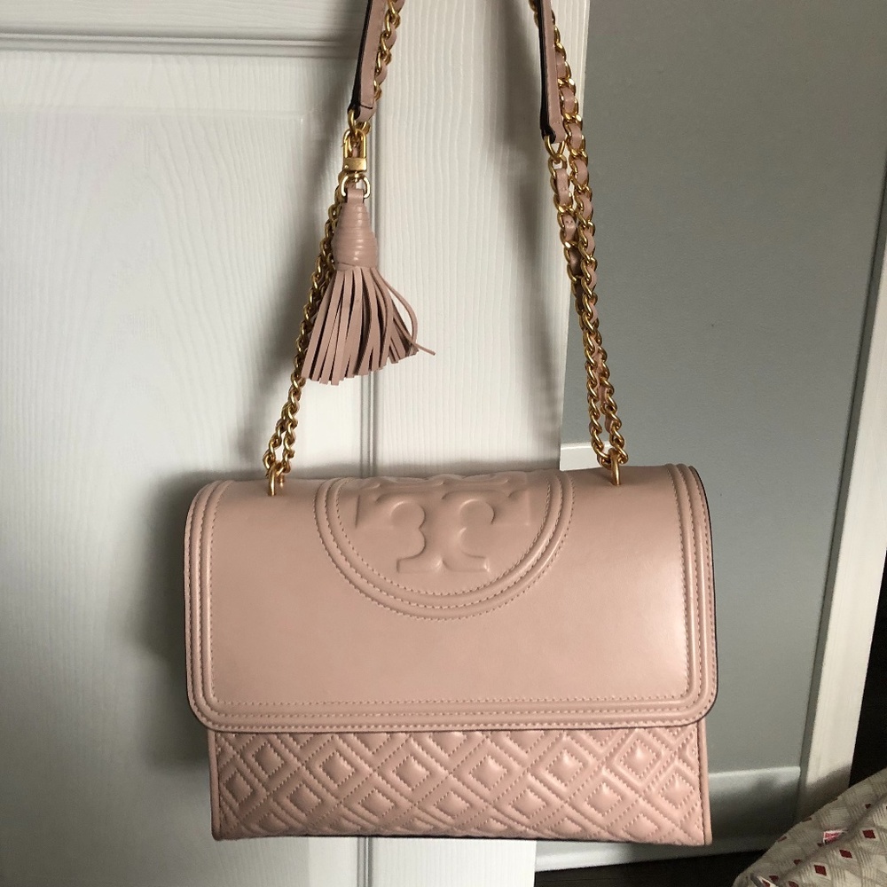 Tory Burch Pink Cross Body Handbag